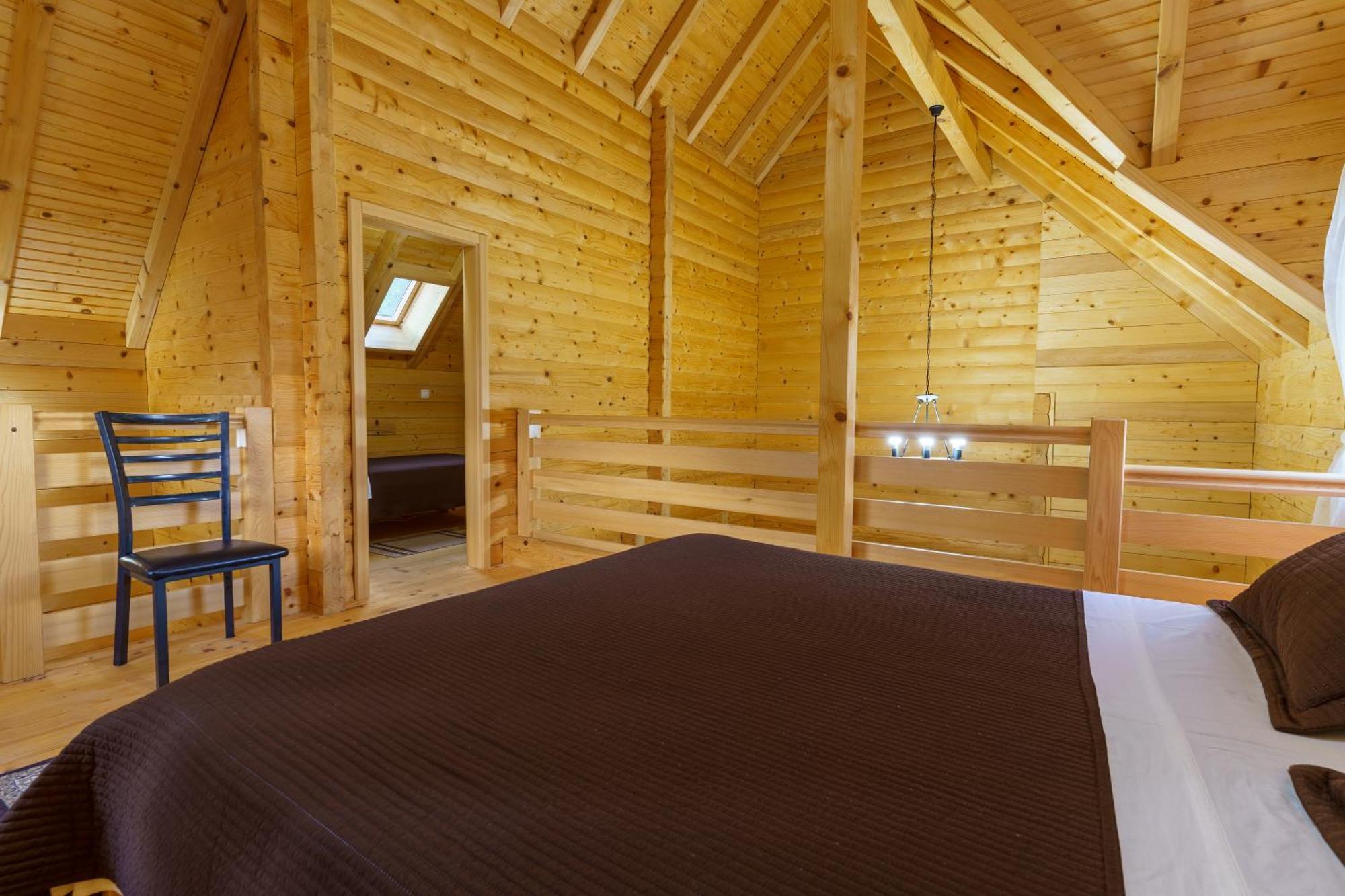 Planinske Kuce Good Night Villa Donji Babin Potok Exteriör bild